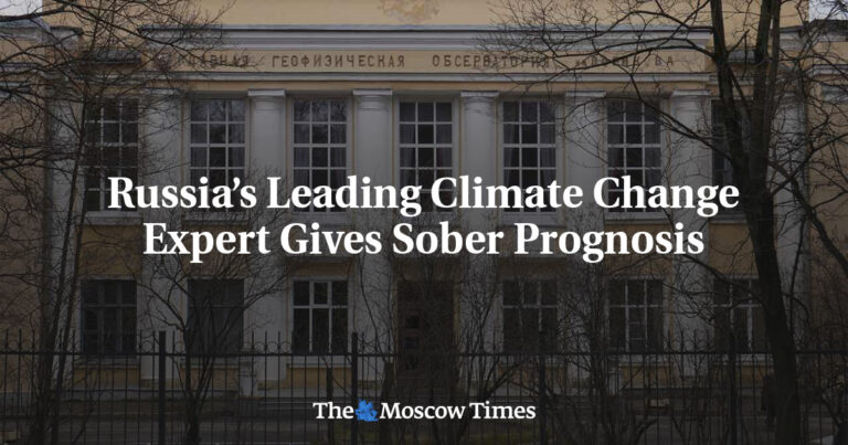 Russia's Top Climate Expert Issues Stark Warning