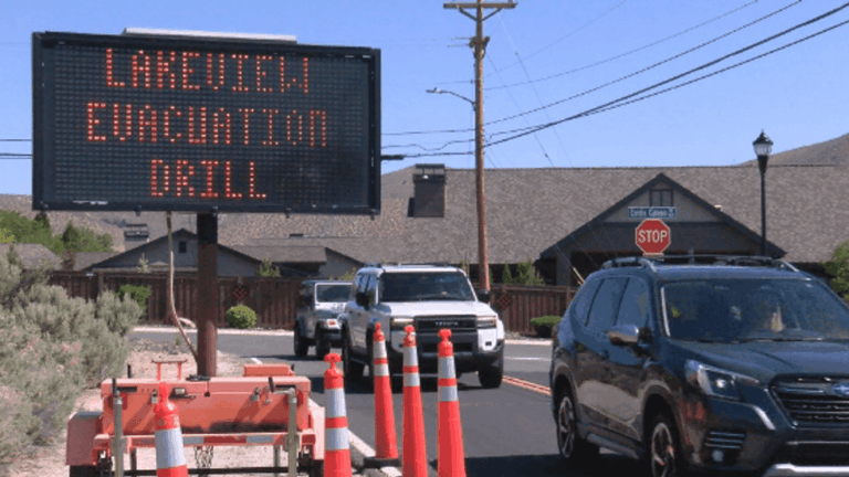 Carson City Neighborhood Hosts Wildfire Evacuation Drill