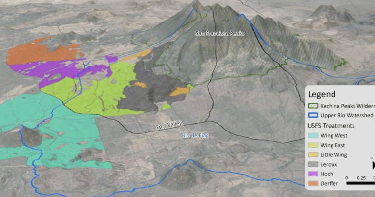 Intensified Forest Thinning In Upper Rio De Flag Watershed: What
