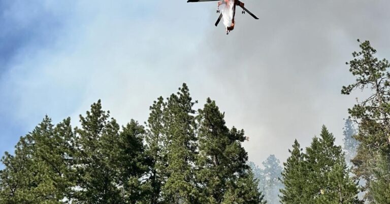 Evacuations Ordered Near East Deer Lake Road Amid Washington Wildfires