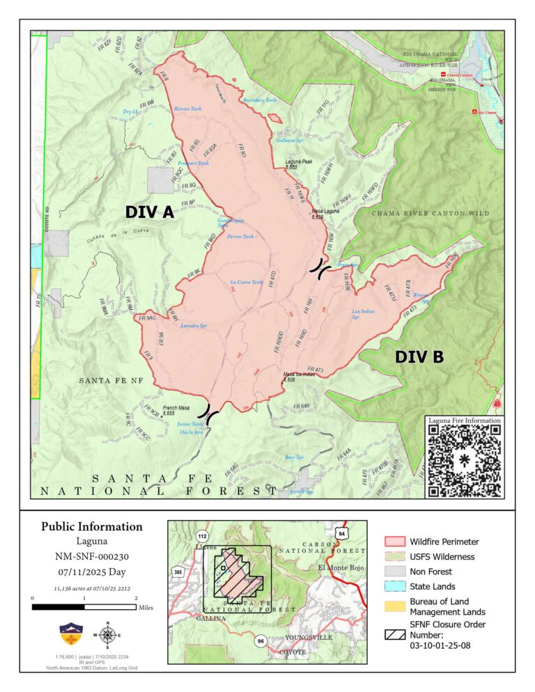 Laguna Wildfire Daily Update July 11 2025