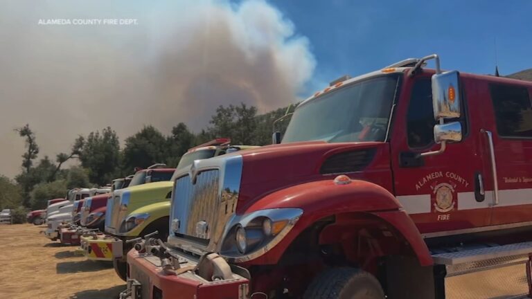 Bay Area Firefighters Unite To Combat Gifford Fire And Beyond