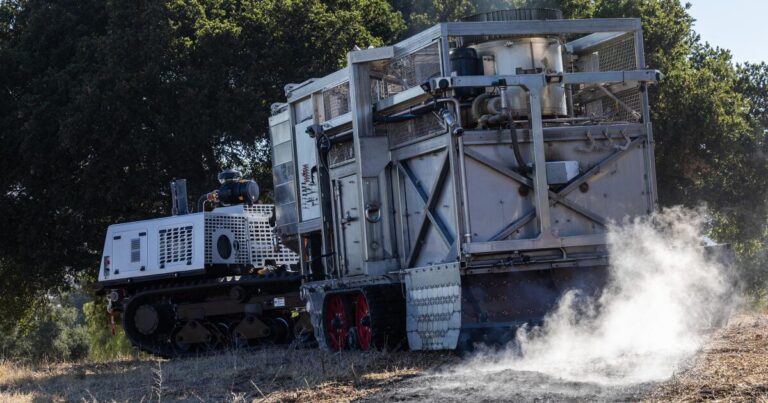 A Forest Roomba As Socal's Next Defense Against Wildfires