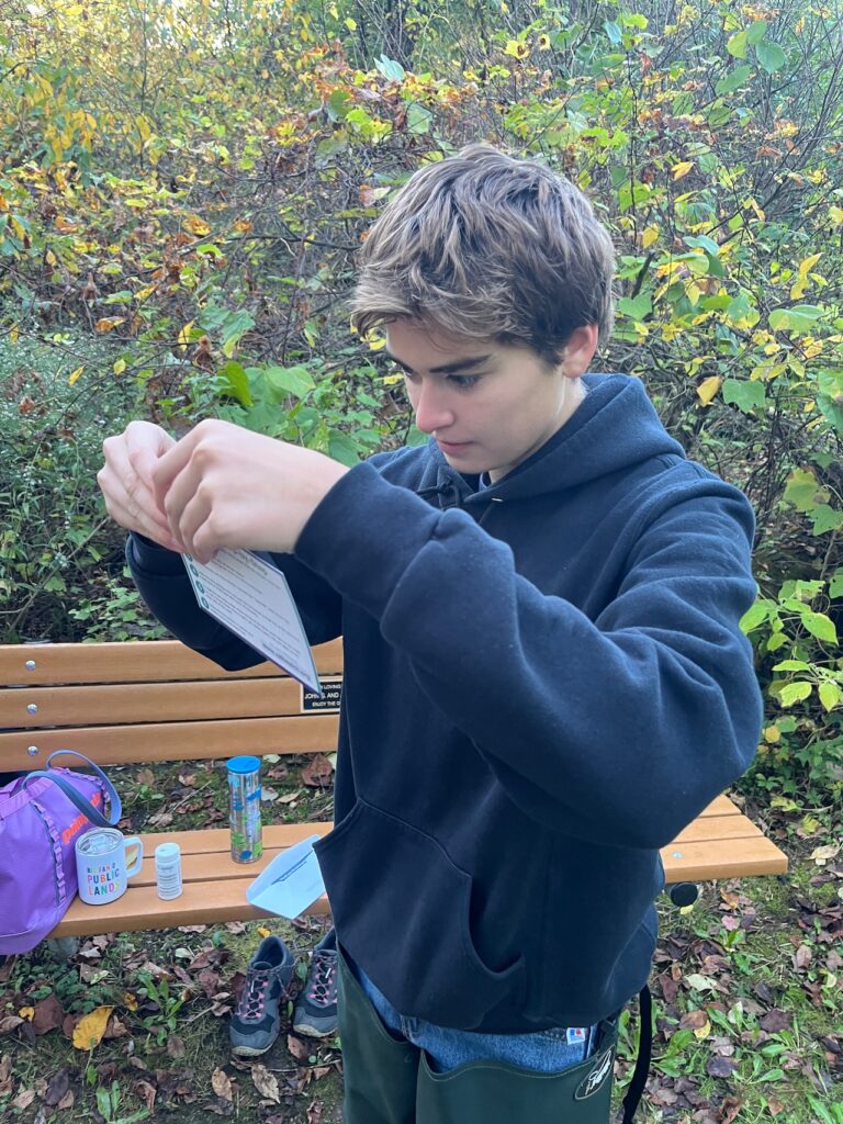 West Michigan Students Investigate Road Salt Impact On Pigeon River