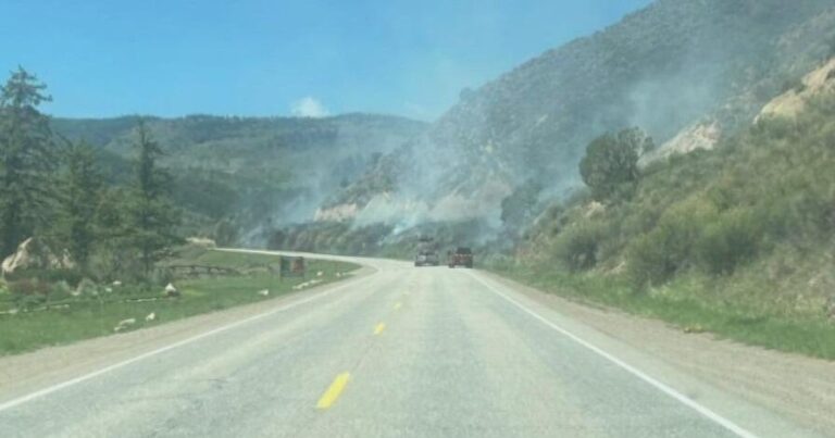 Eagle County Sheriff's Office Shuts Down Highway 6 Amid Wildfire