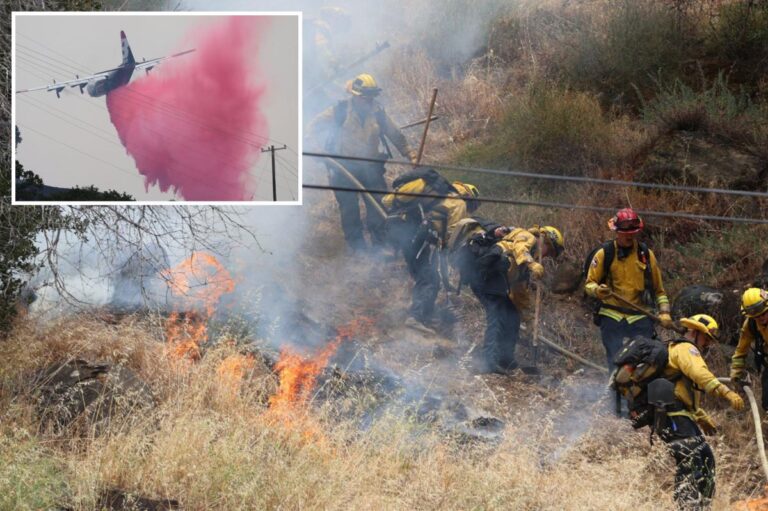 Wildfire Erupts In Wine Country As Firefighters Confront Intense Winds