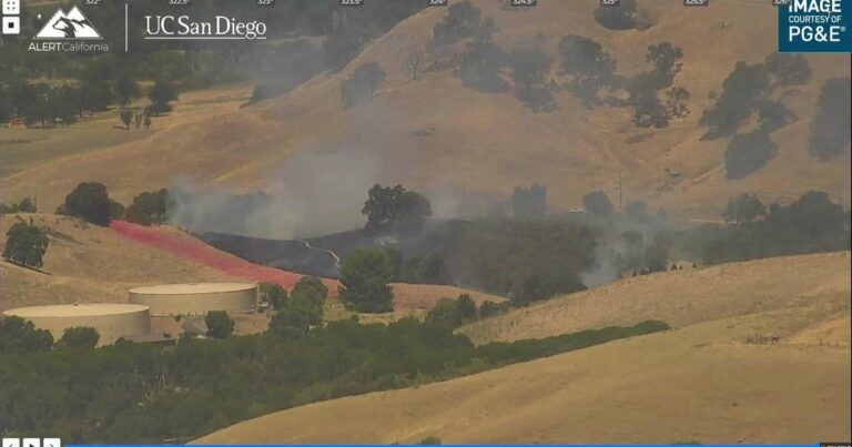Wildfire Threatens Pena Adobe Park Near Vacaville Wildfire Threatens Pena Adobe Park Near Vacaville