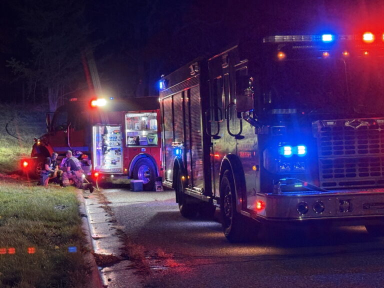 Firefighters Tackle Wildfire In Baxter